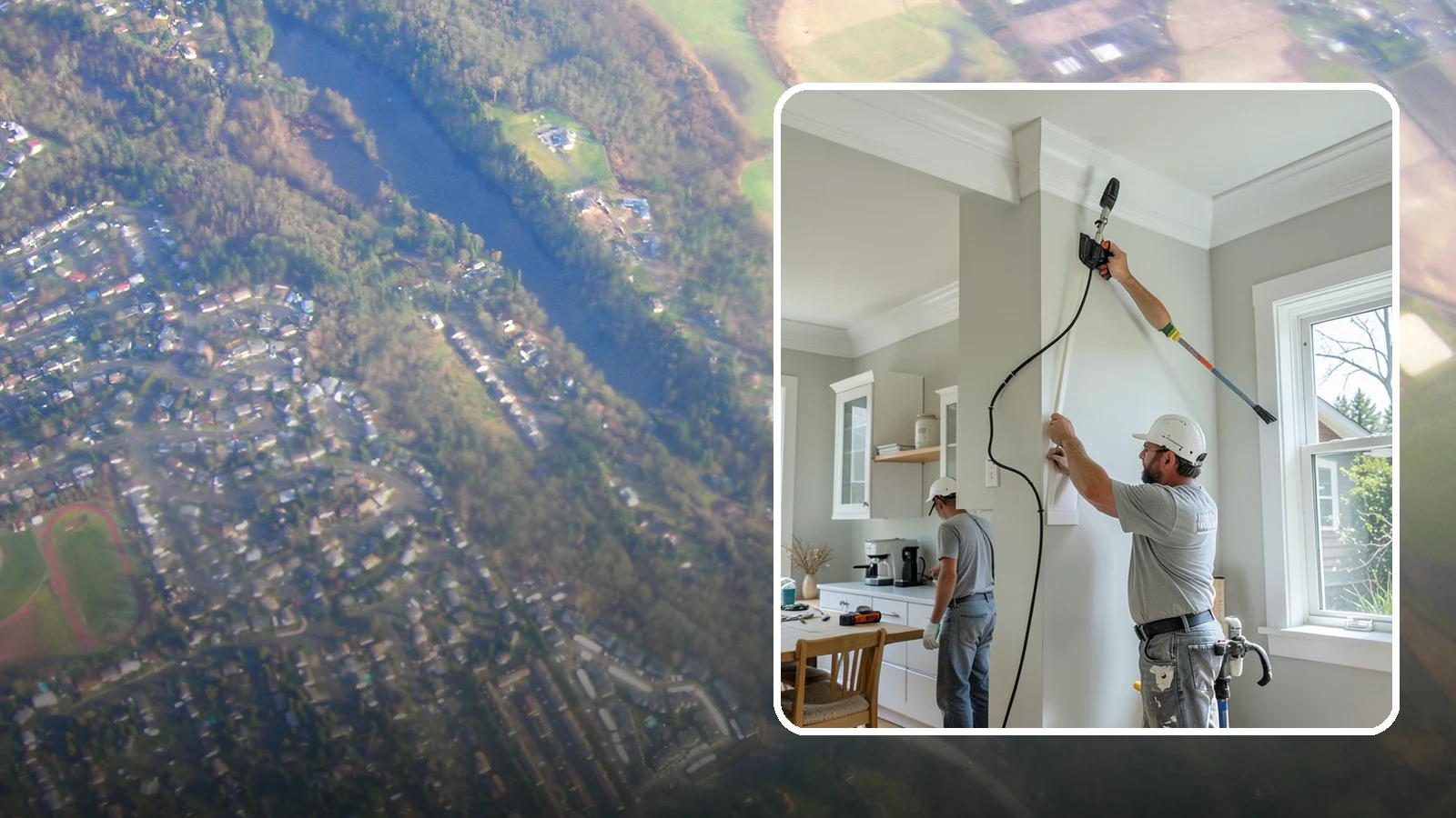 Crown Molding Installation in Algona, King County, WA - Elegant crown molding installation that adds architectural height and refinement where walls meet the ceiling.