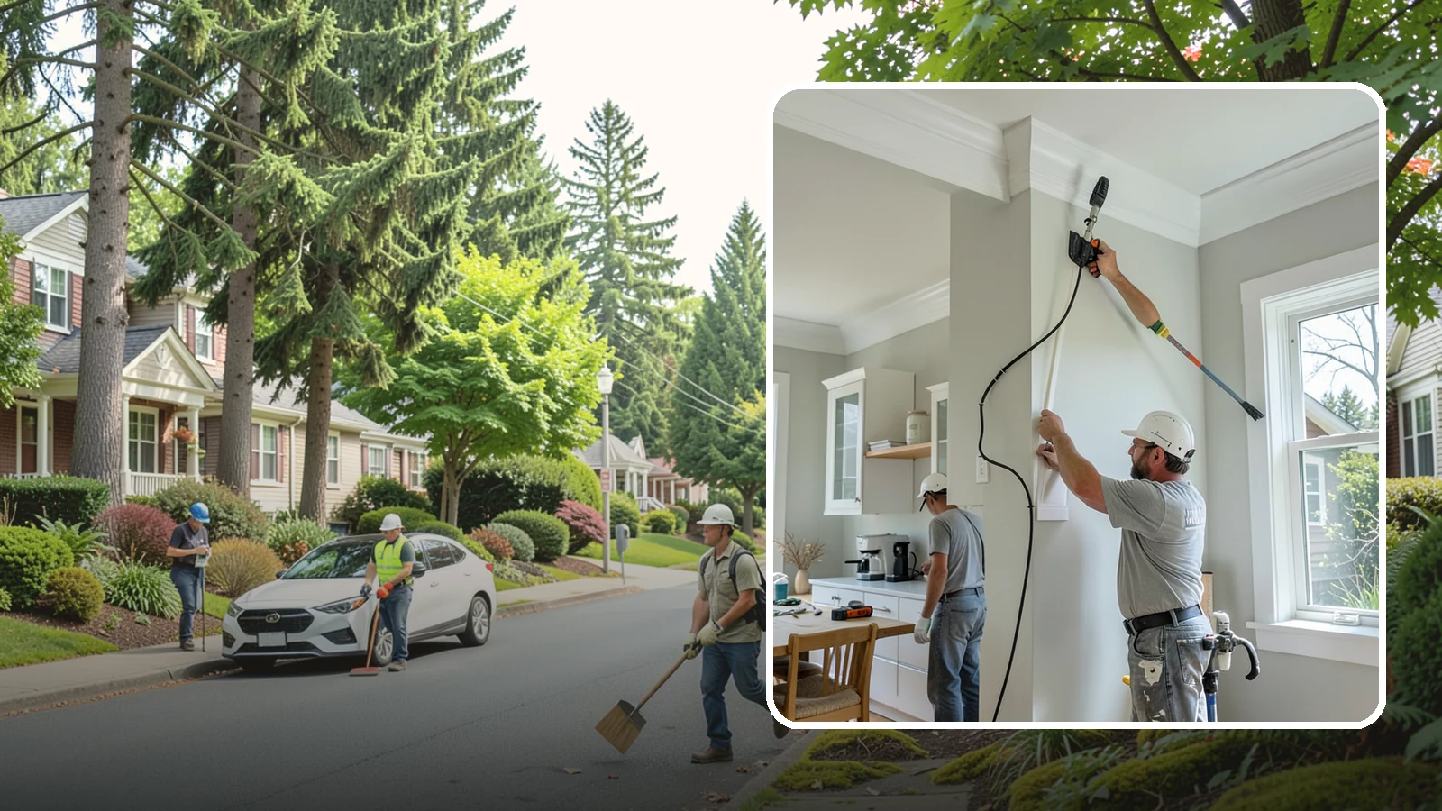 Crown Molding Installation in Beaux Arts Village, King County, WA - Elegant crown molding installation that adds architectural height and refinement where walls meet the ceiling.