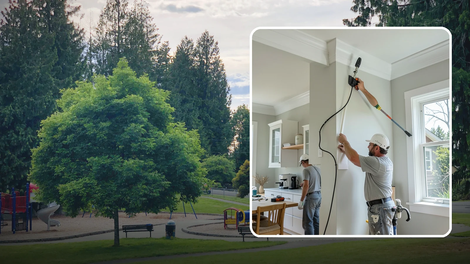 Crown Molding Installation in Bonney Lake, Pierce County, WA - Elegant crown molding installation that adds architectural height and refinement where walls meet the ceiling.