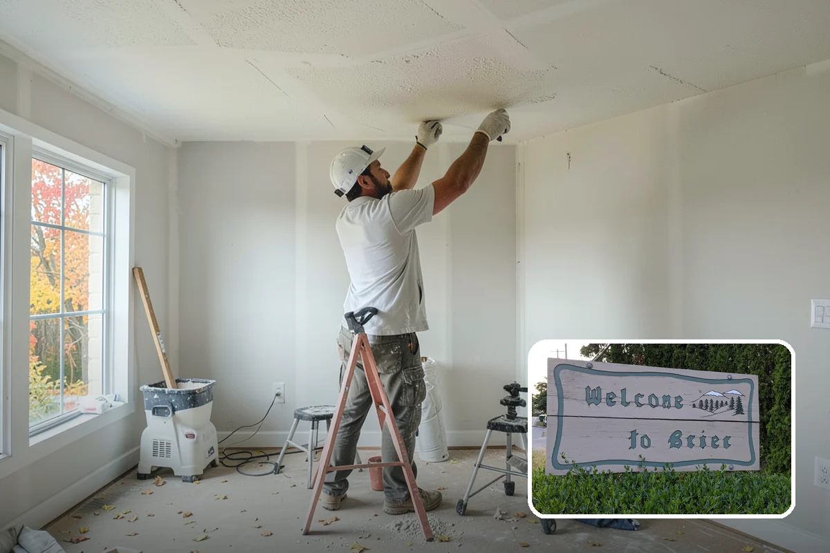 Crown Molding Installation in Brier, Snohomish County, WA - Correct spring-angle cuts for seamless corners