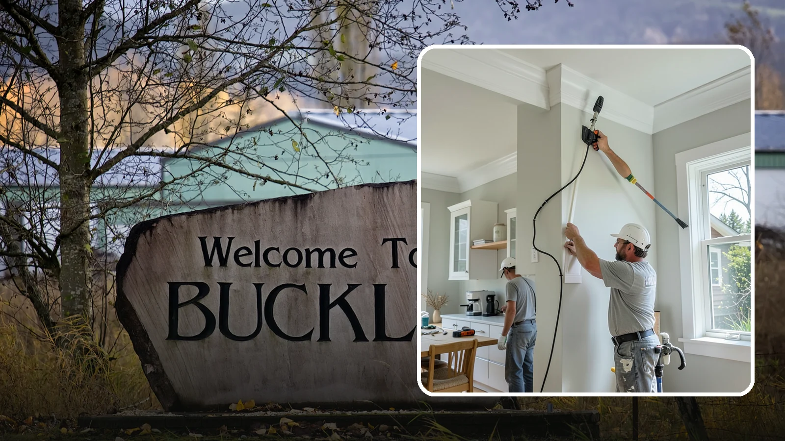 Crown Molding Installation in Buckley, Pierce County, WA - Elegant crown molding installation that adds architectural height and refinement where walls meet the ceiling.