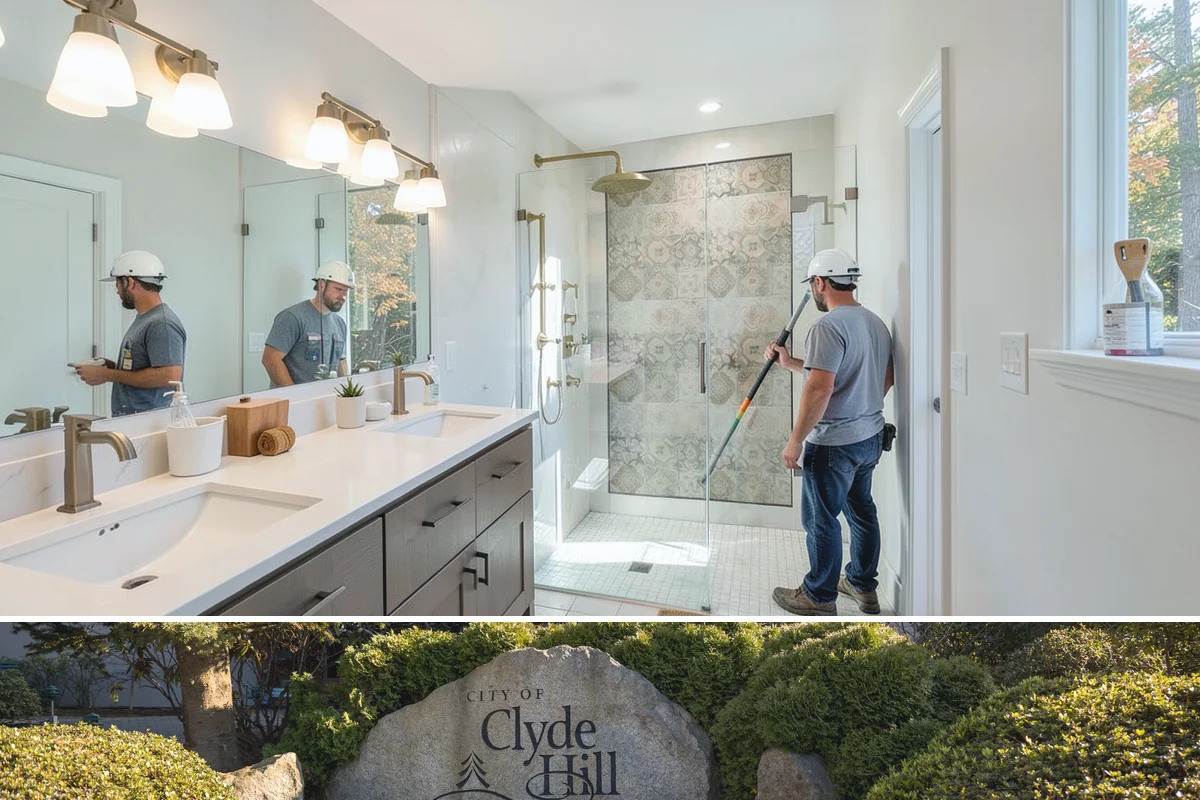 Crown Molding Installation in Clyde Hill, King County, WA - Crown molding is an indoor upgrade that installs cleanly year-round, and the darker PNW winter months are an ideal time to add...