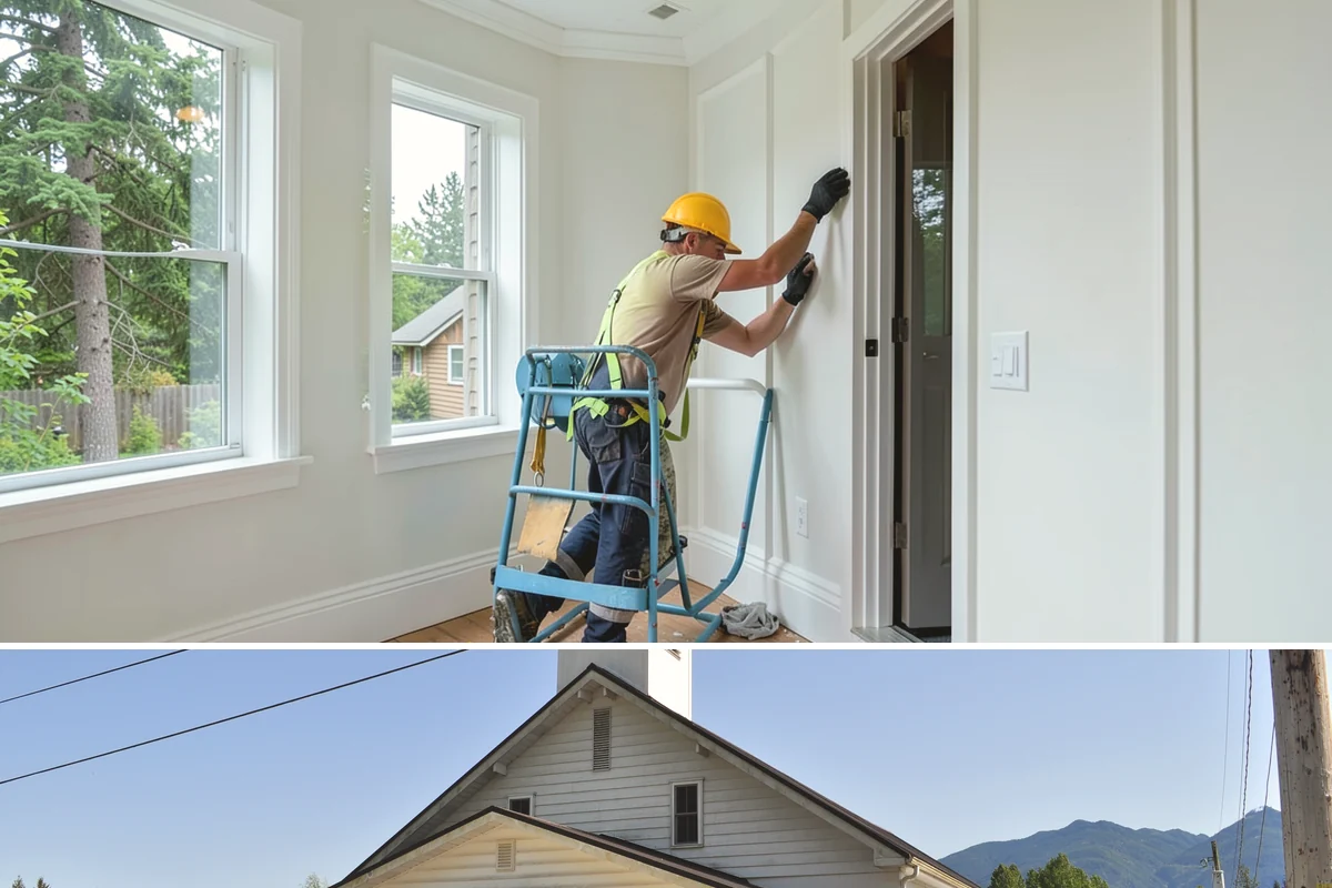 Crown Molding Installation in Concrete, Skagit County, WA - Crown molding is an indoor upgrade that installs cleanly year-round, and the darker PNW winter months are an ideal time to add...