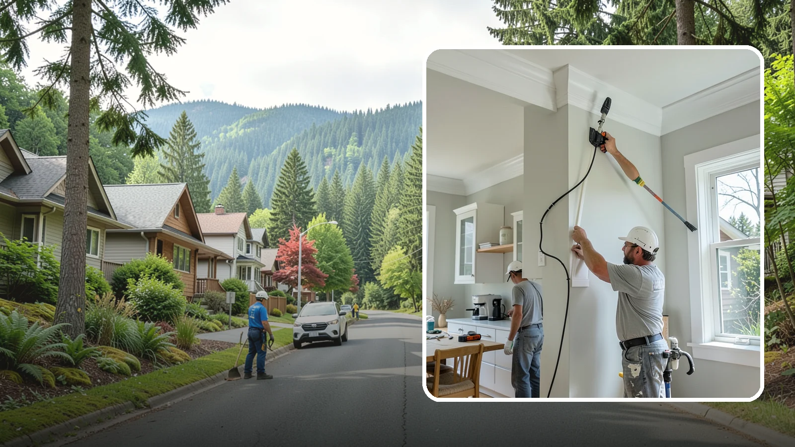 Crown Molding Installation in Darrington, Snohomish County, WA - Elegant crown molding installation that adds architectural height and refinement where walls meet the ceiling.