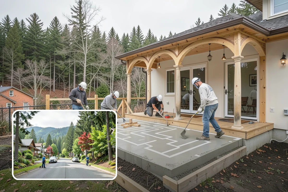 Crown Molding Installation in Darrington, Snohomish County, WA - Correct spring-angle cuts for seamless corners