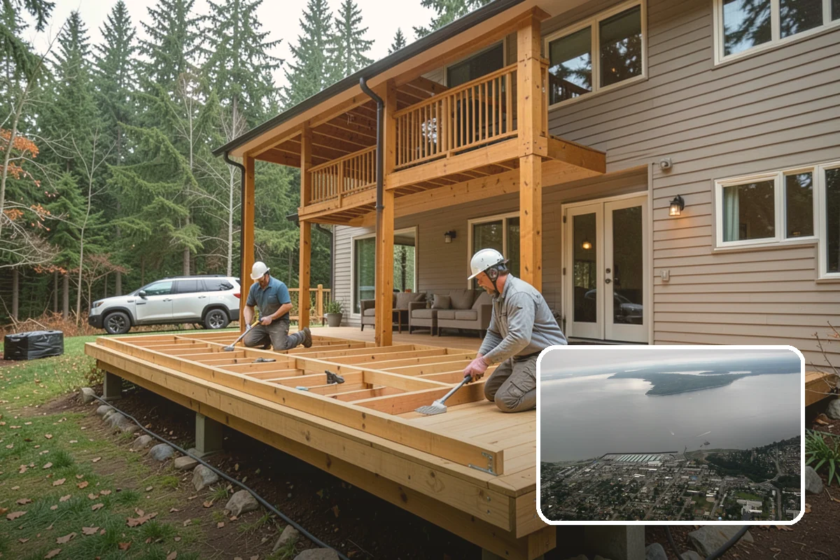 Crown Molding Installation in Des Moines, King County, WA - Correct spring-angle cuts for seamless corners