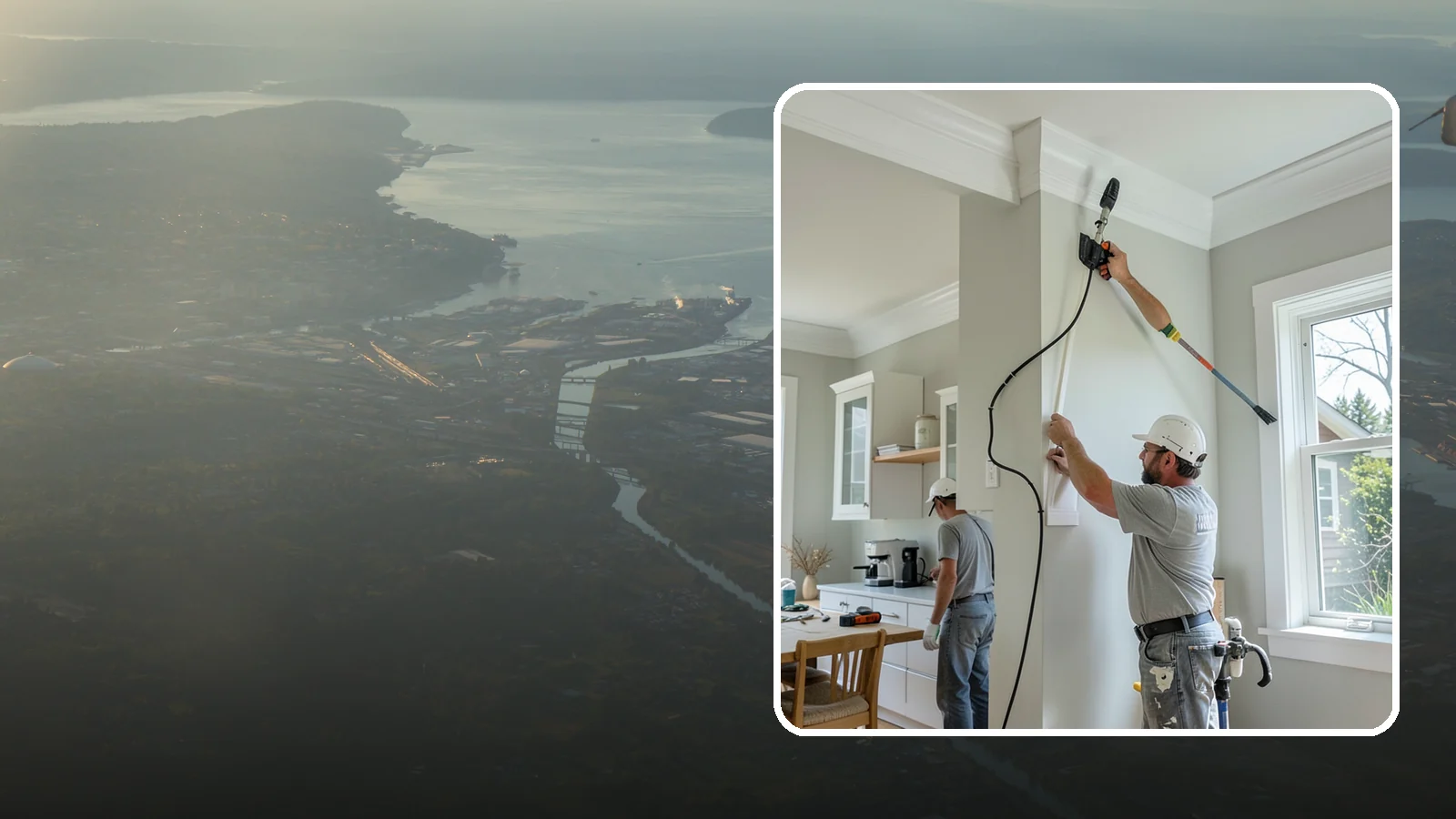 Crown Molding Installation in Fife, Pierce County, WA - Elegant crown molding installation that adds architectural height and refinement where walls meet the ceiling.
