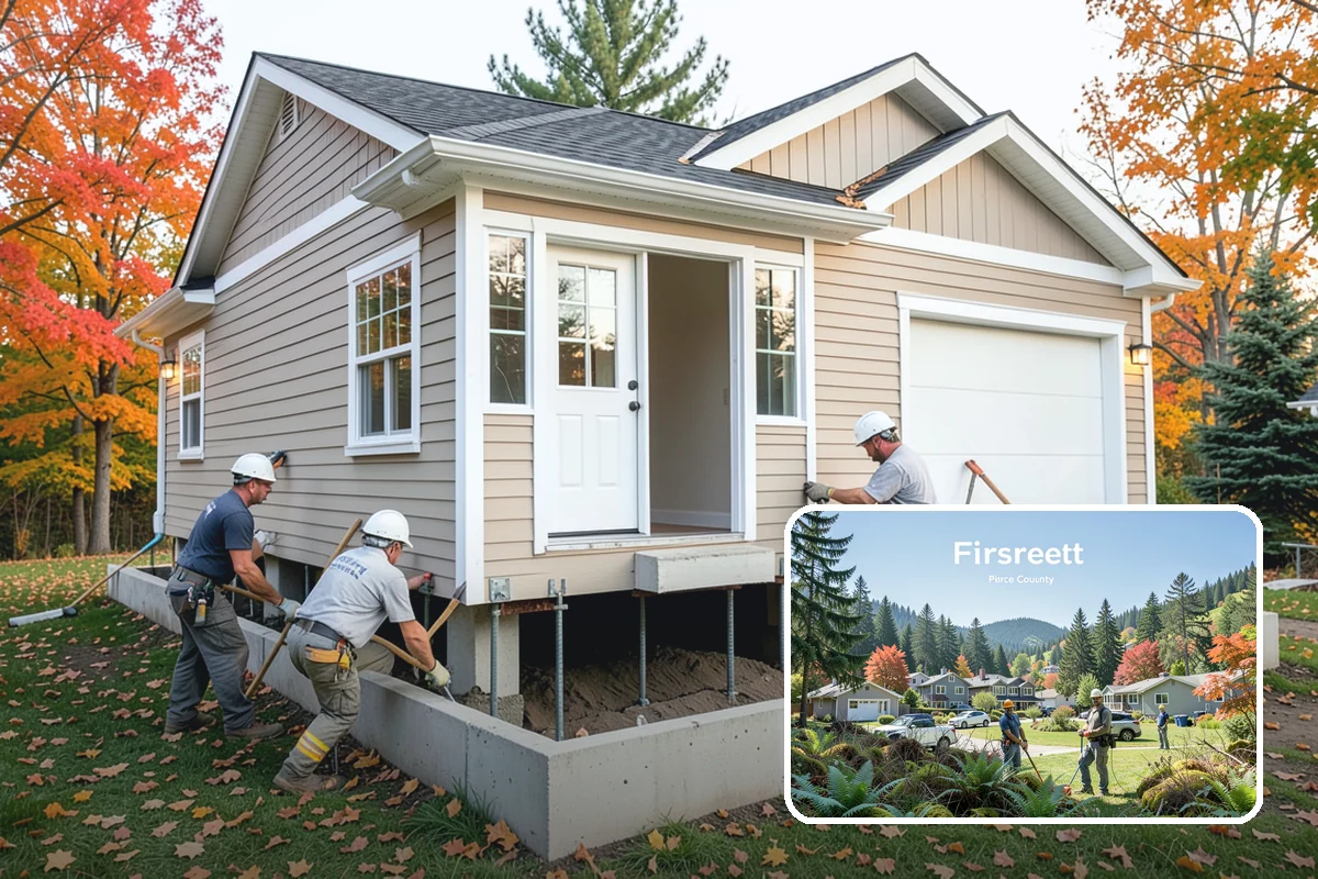 Crown Molding Installation in Fircrest, Pierce County, WA - Correct spring-angle cuts for seamless corners