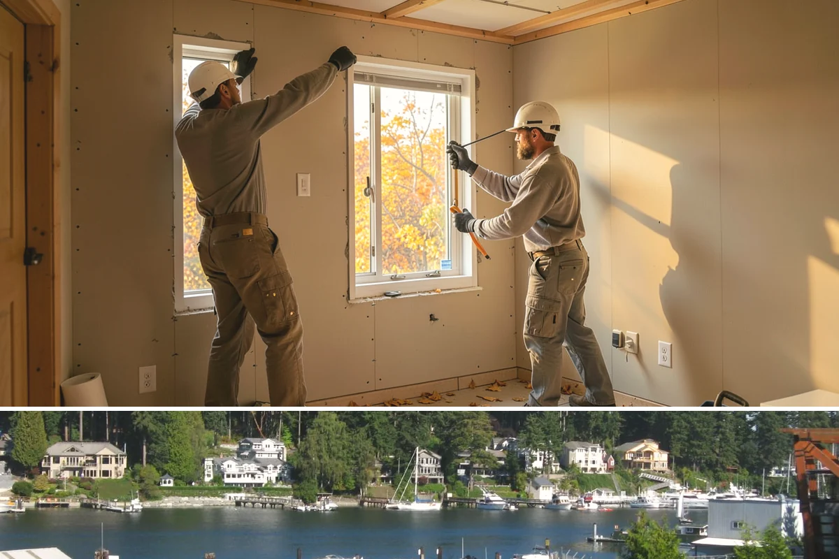 Crown Molding Installation in Gig Harbor, Pierce County, WA - Crown molding is an indoor upgrade that installs cleanly year-round, and the darker PNW winter months are an ideal time to add...