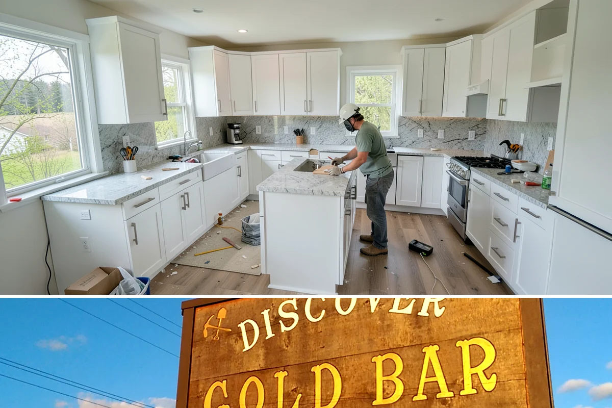 Crown Molding Installation in Gold Bar, Snohomish County, WA - Crown molding is an indoor upgrade that installs cleanly year-round, and the darker PNW winter months are an ideal time to add...