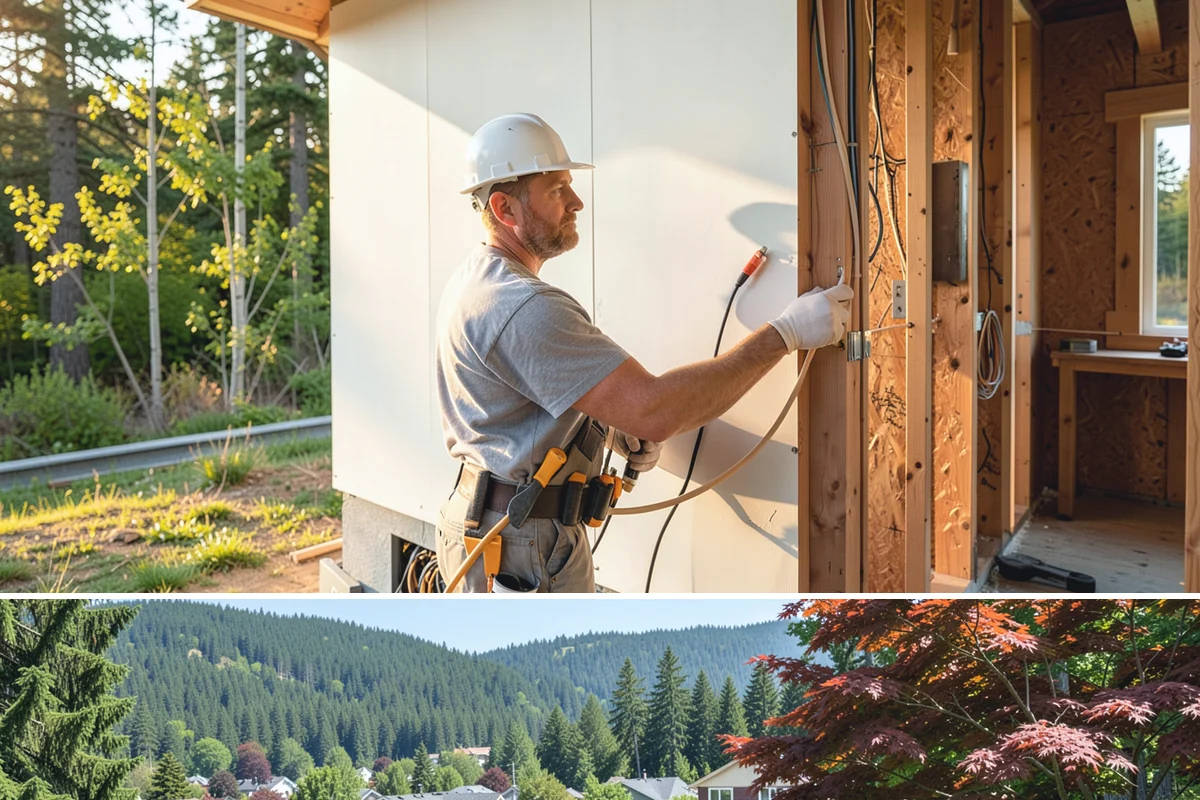 Crown Molding Installation in Index, Snohomish County, WA - Crown molding is an indoor upgrade that installs cleanly year-round, and the darker PNW winter months are an ideal time to add...