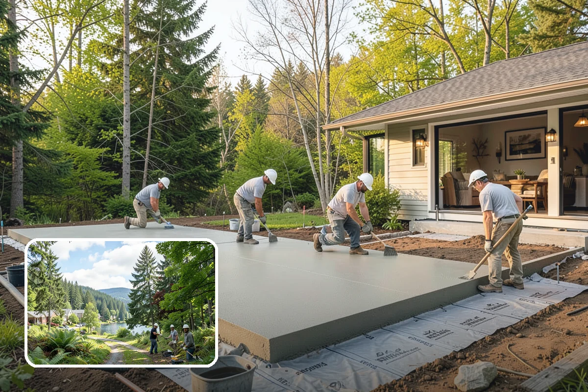 Crown Molding Installation in Lake Forest Park, King County, WA - Correct spring-angle cuts for seamless corners