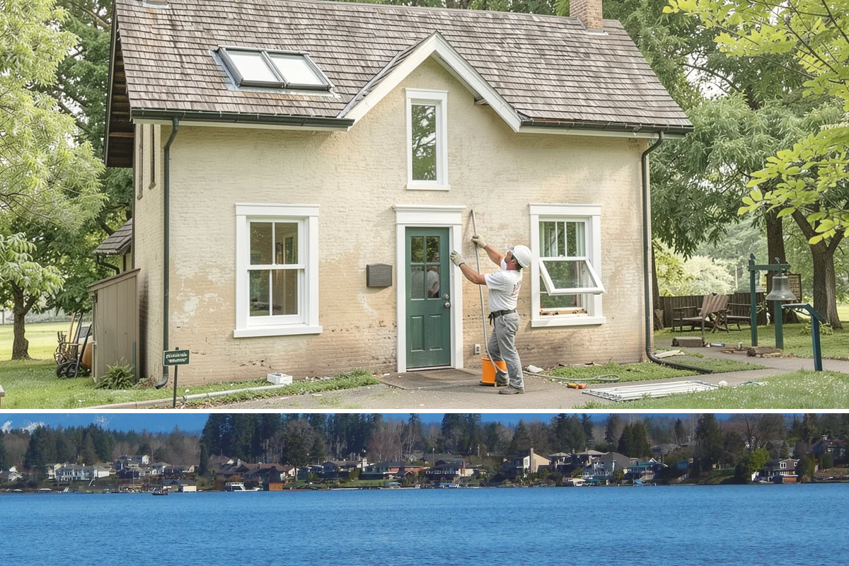 Crown Molding Installation in Lake Stevens, Snohomish County, WA - Crown molding is an indoor upgrade that installs cleanly year-round, and the darker PNW winter months are an ideal time to add...