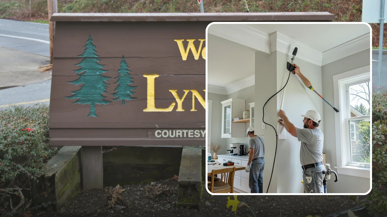 Crown Molding Installation in Lynnwood, Snohomish County, WA - Elegant crown molding installation that adds architectural height and refinement where walls meet the ceiling.