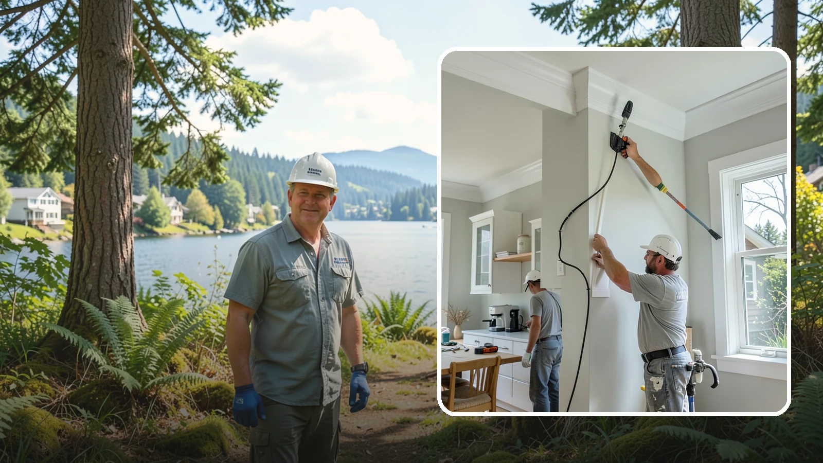 Crown Molding Installation in Milton, King County, WA - Elegant crown molding installation that adds architectural height and refinement where walls meet the ceiling.
