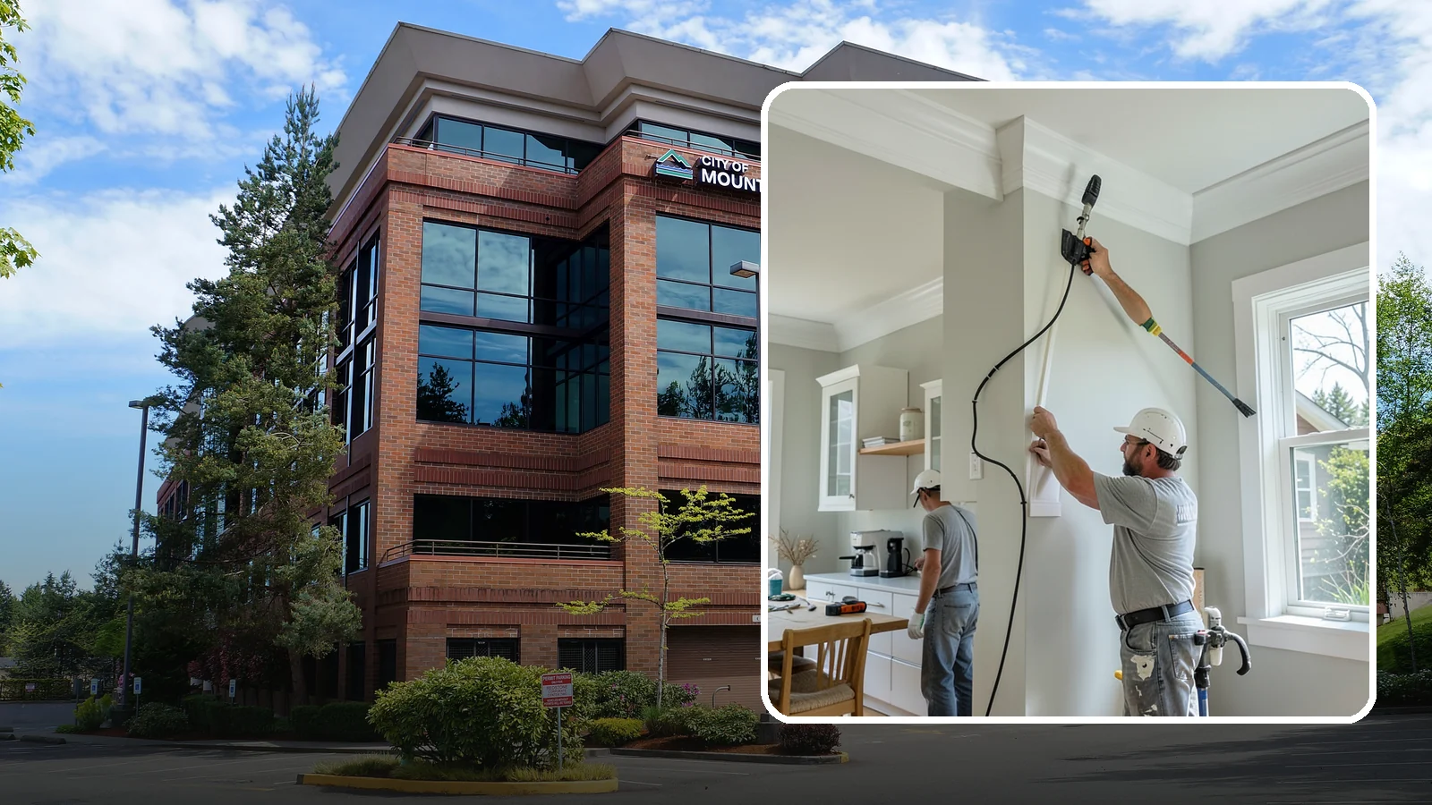 Crown Molding Installation in Mountlake Terrace, Snohomish County, WA - Elegant crown molding installation that adds architectural height and refinement where walls meet the ceiling.