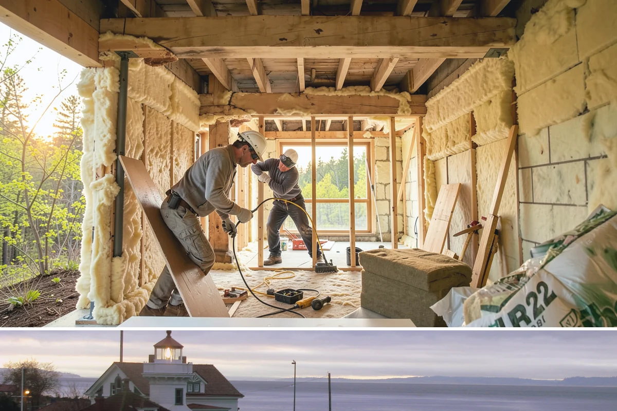 Crown Molding Installation in Mukilteo, Snohomish County, WA - Crown molding is an indoor upgrade that installs cleanly year-round, and the darker PNW winter months are an ideal time to add...