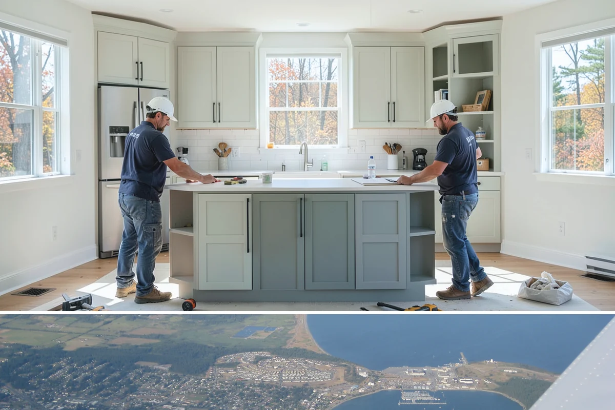 Crown Molding Installation in Oak Harbor, Island County, WA - Crown molding is an indoor upgrade that installs cleanly year-round, and the darker PNW winter months are an ideal time to add...