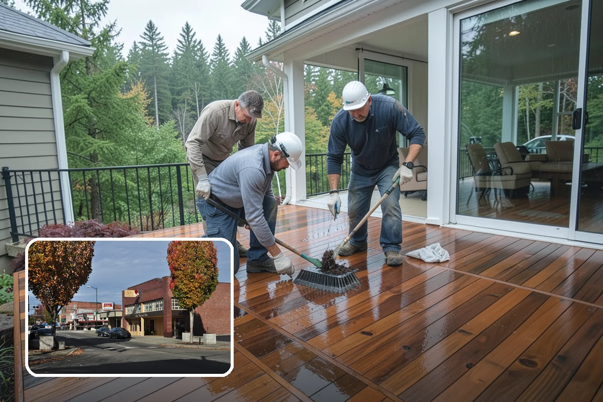 Crown Molding Installation in Puyallup, Pierce County, WA - Correct spring-angle cuts for seamless corners