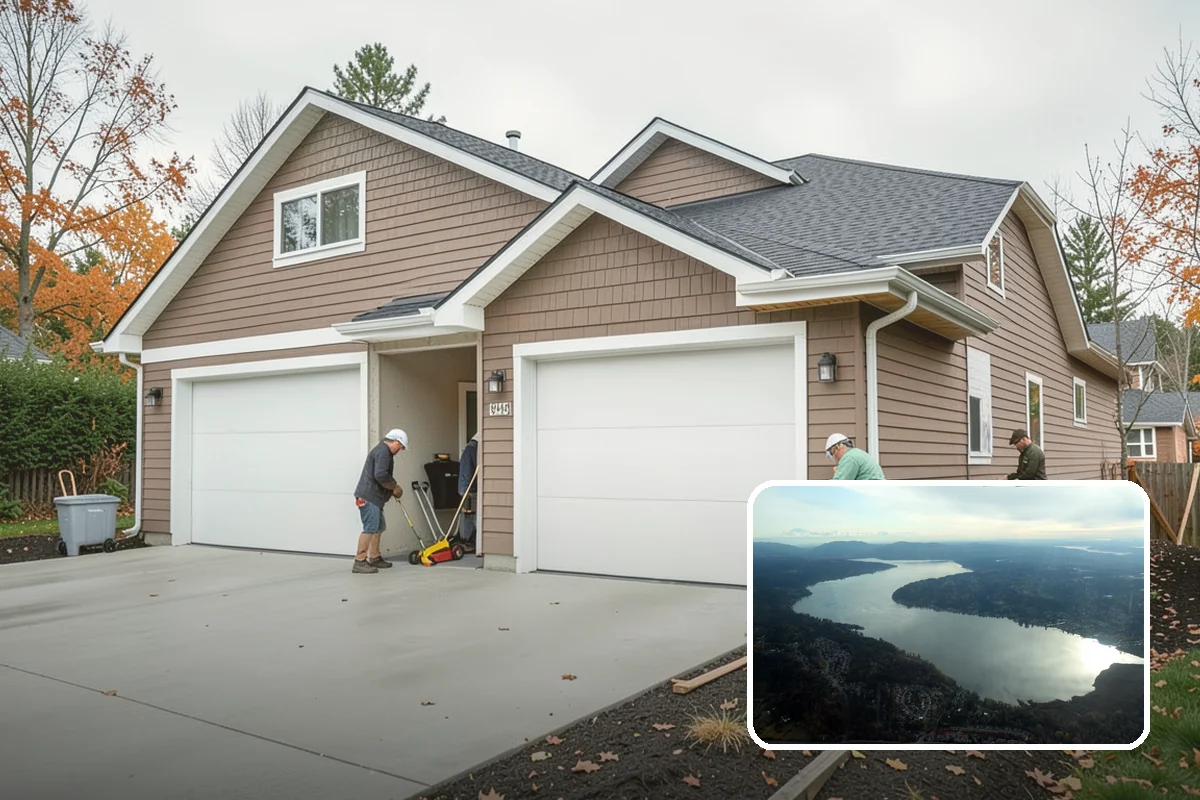 Crown Molding Installation in Sammamish, King County, WA - Correct spring-angle cuts for seamless corners
