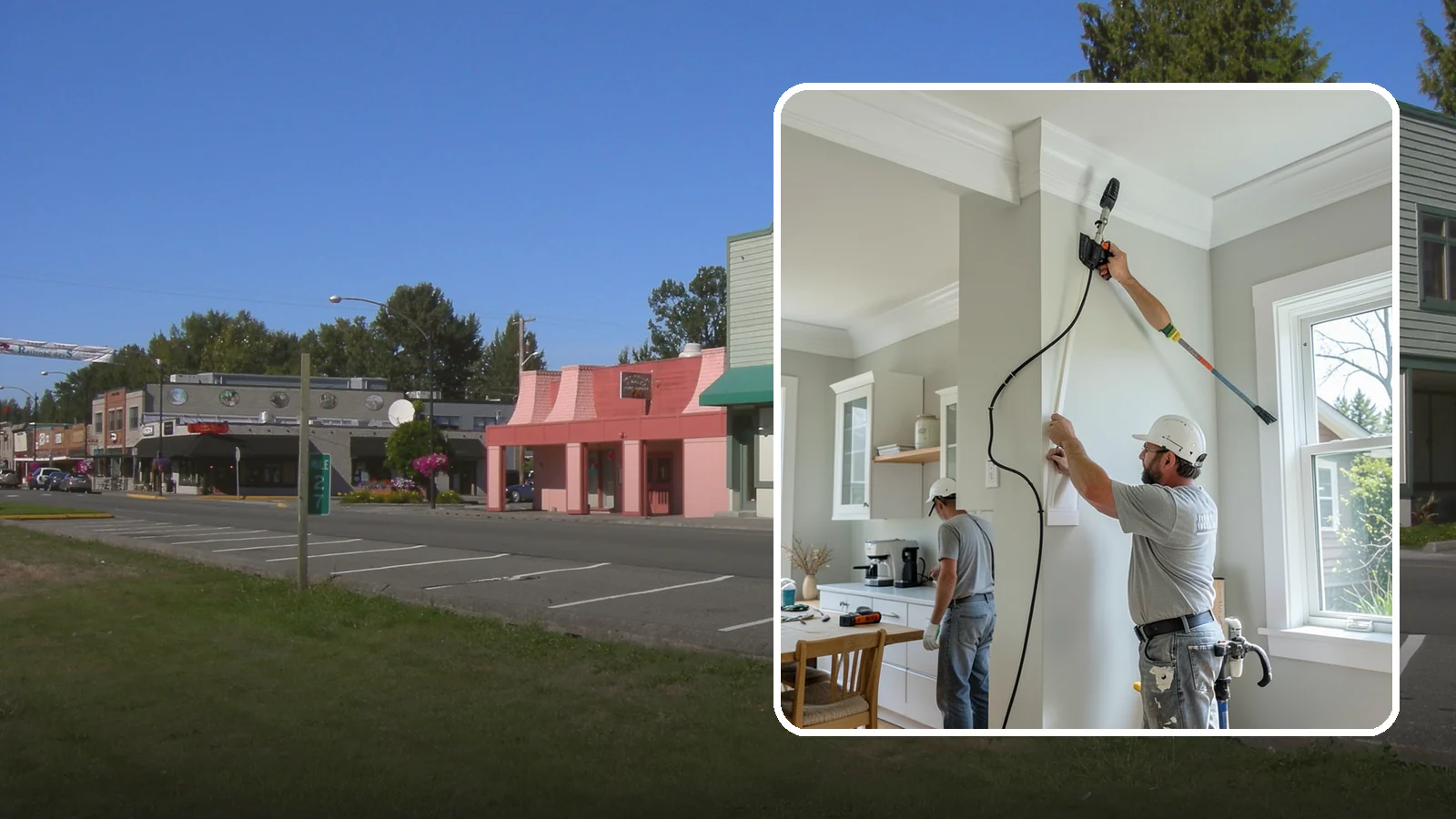 Crown Molding Installation in Snoqualmie, King County, WA - Elegant crown molding installation that adds architectural height and refinement where walls meet the ceiling.