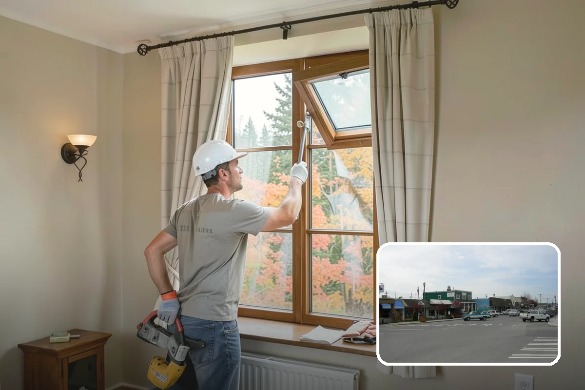 Crown Molding Installation in Stanwood, Snohomish County, WA - Correct spring-angle cuts for seamless corners