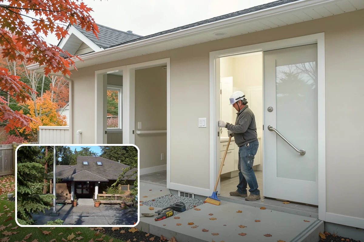 Crown Molding Installation in Yarrow Point, King County, WA - Correct spring-angle cuts for seamless corners