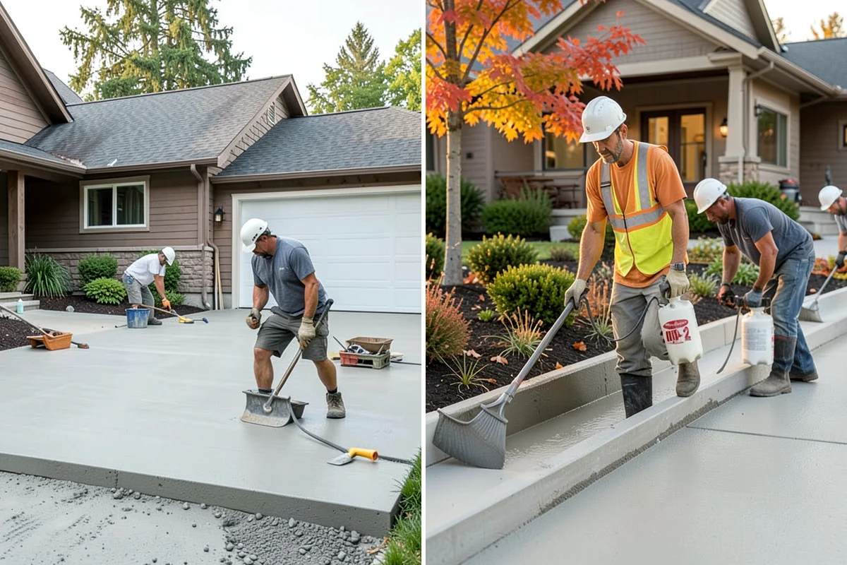 Curbless Shower Installation in Arlington, Snohomish County, WA - Recess and slope the subfloor for drainage