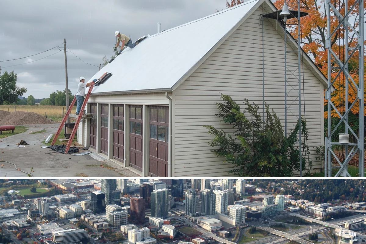 Curbless Shower Installation in Bellevue, King County, WA - Because curbless work involves floor structure, scheduling it during the slower winter months allows the careful, uninterrupted...