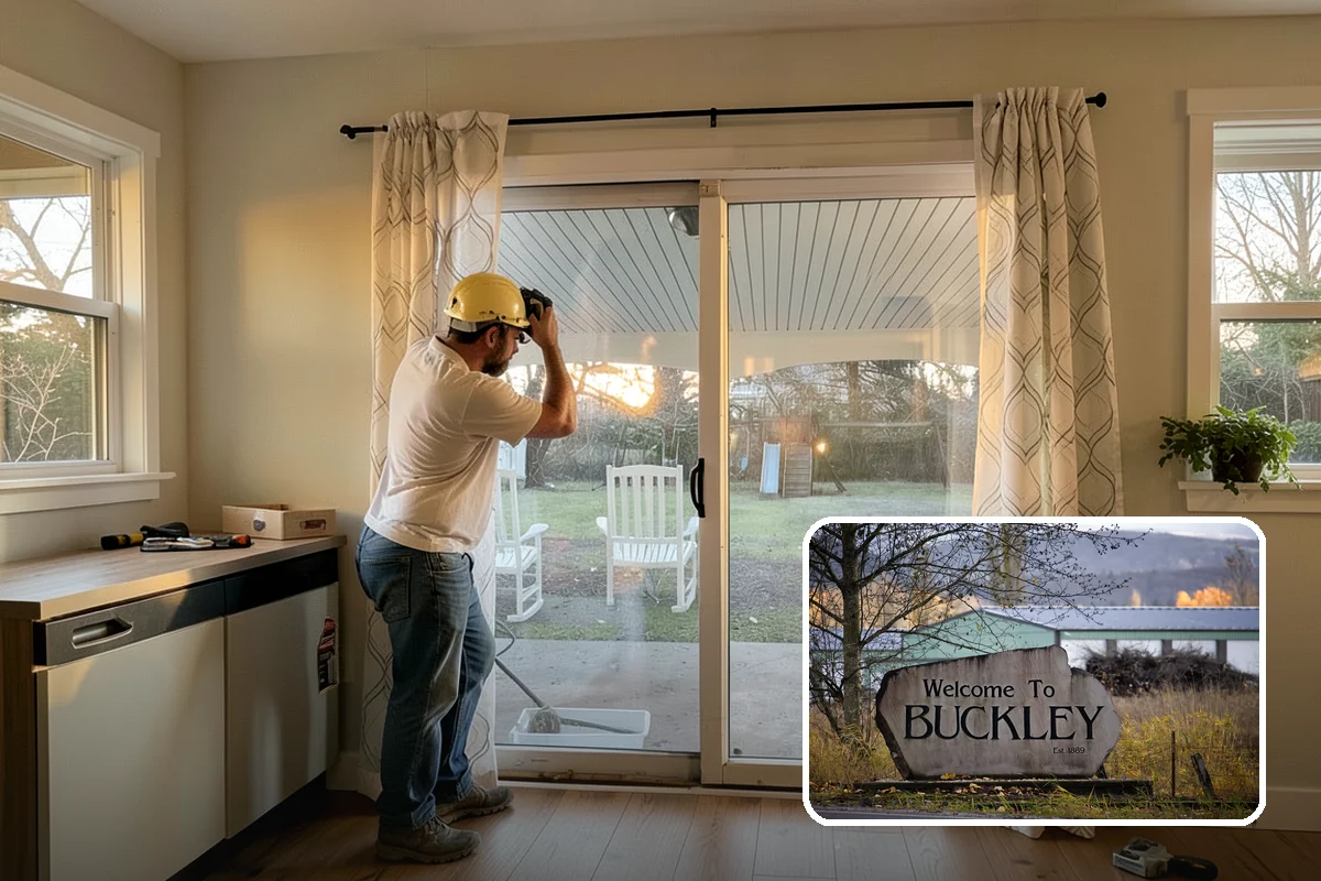 Curbless Shower Installation in Buckley, Pierce County, WA - Offers a completely barrier-free entry