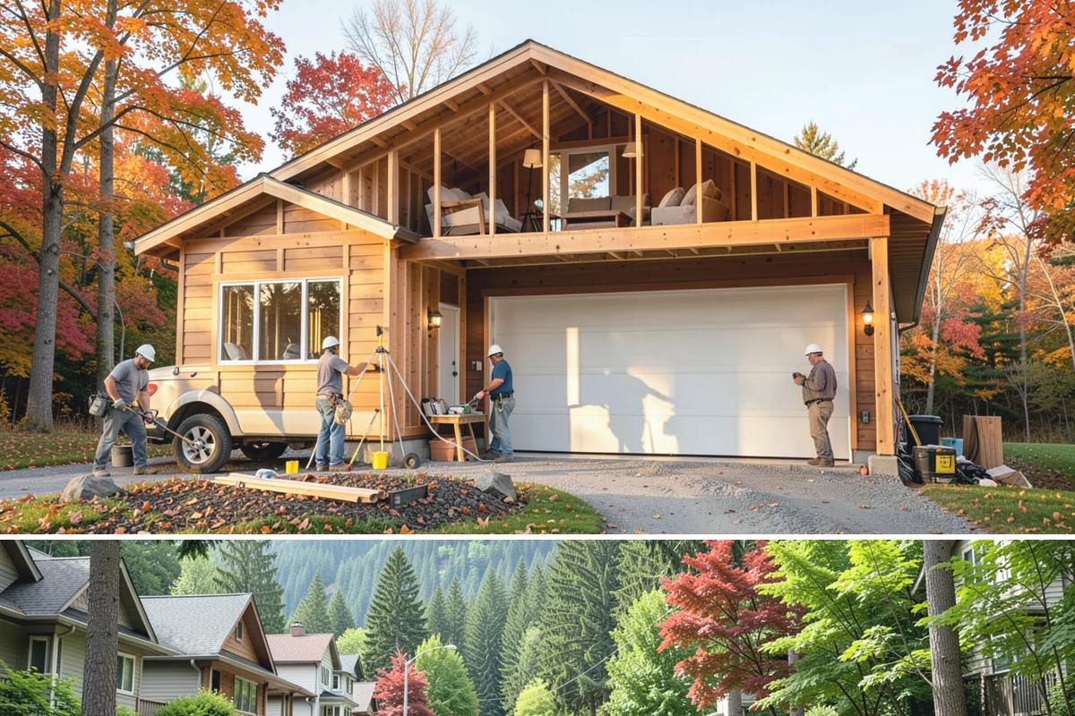 Curbless Shower Installation in Darrington, Snohomish County, WA - Because curbless work involves floor structure, scheduling it during the slower winter months allows the careful, uninterrupted...