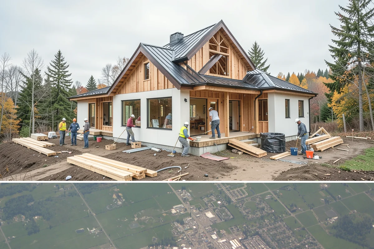 Curbless Shower Installation in Enumclaw, King County, WA - Because curbless work involves floor structure, scheduling it during the slower winter months allows the careful, uninterrupted...