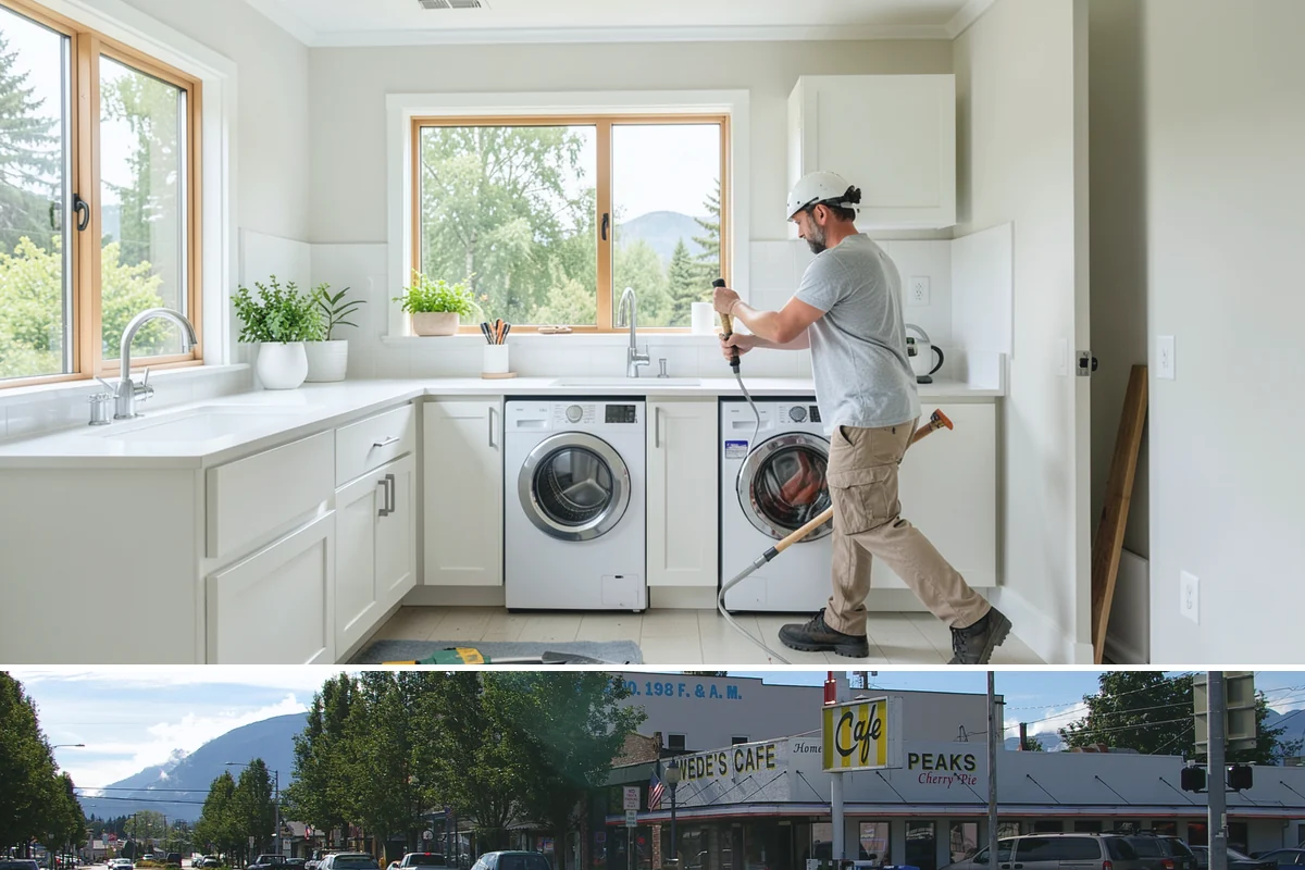Curbless Shower Installation in North Bend, King County, WA - Because curbless work involves floor structure, scheduling it during the slower winter months allows the careful, uninterrupted...