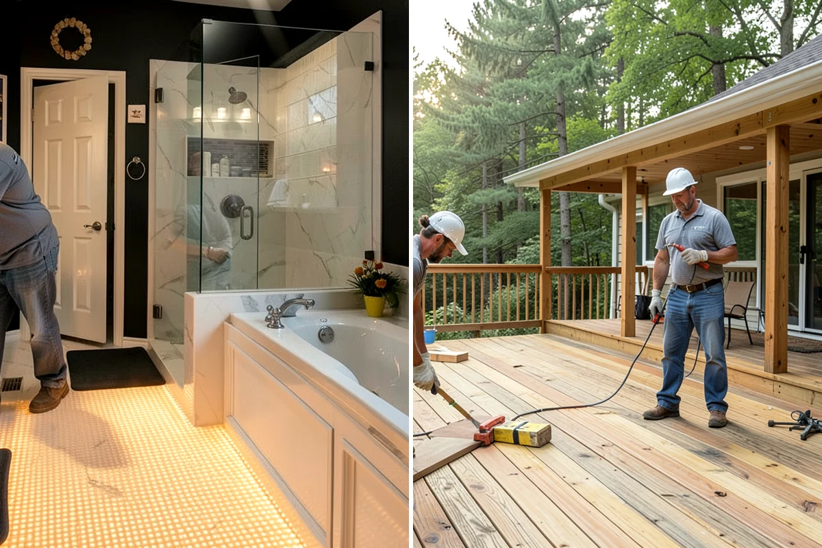 Custom Bookshelf Construction in Arlington, Snohomish County, WA - Determine dimensions, depth, and shelf spacing with you
