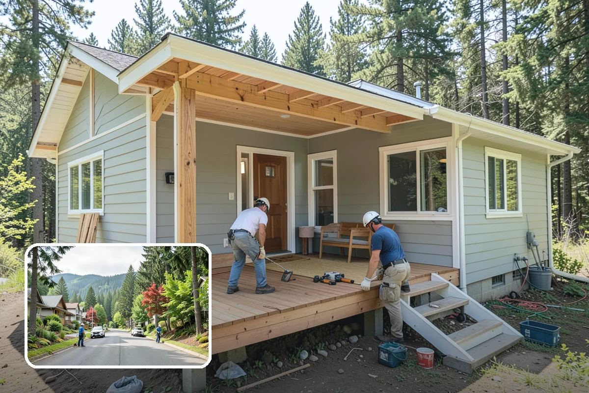 Custom Bookshelf Construction in Darrington, Snohomish County, WA - Perfectly sized to your wall and ceiling