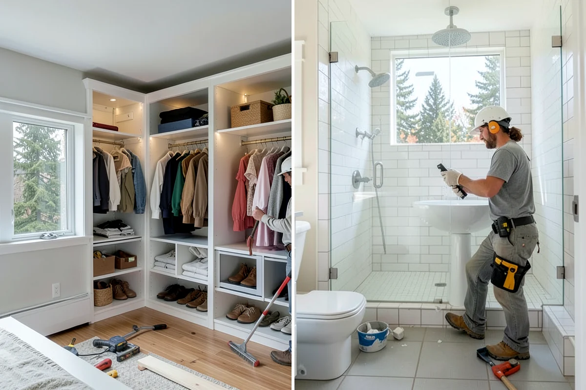 Custom Bookshelf Construction in Hunts Point, King County, WA - Determine dimensions, depth, and shelf spacing with you