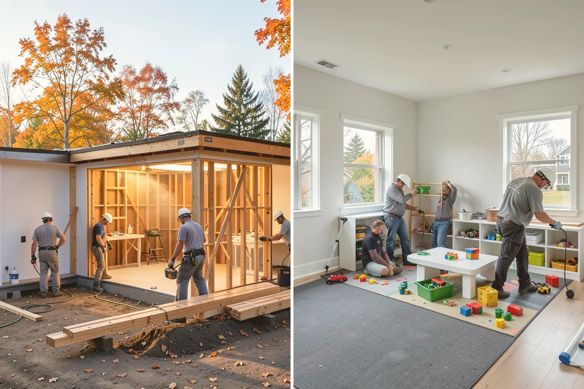 Custom Bookshelf Construction in Kirkland, King County, WA - Determine dimensions, depth, and shelf spacing with you