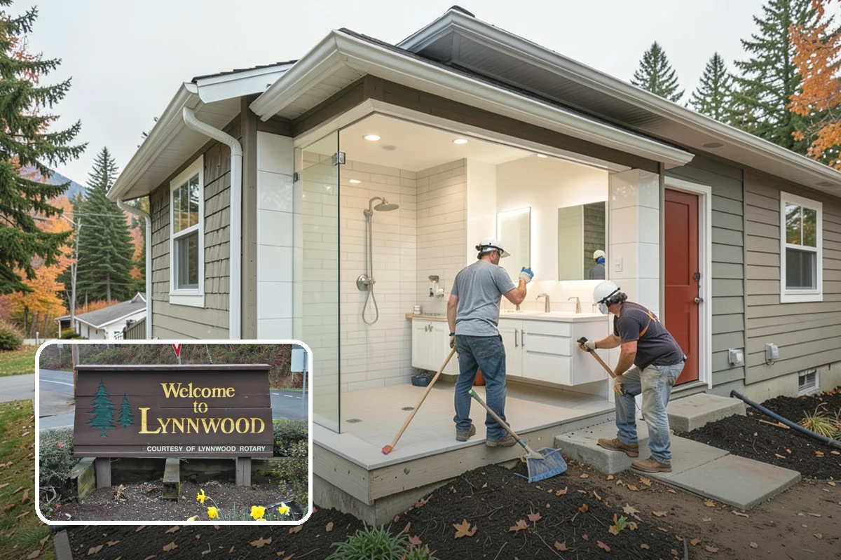 Custom Bookshelf Construction in Lynnwood, Snohomish County, WA - Perfectly sized to your wall and ceiling