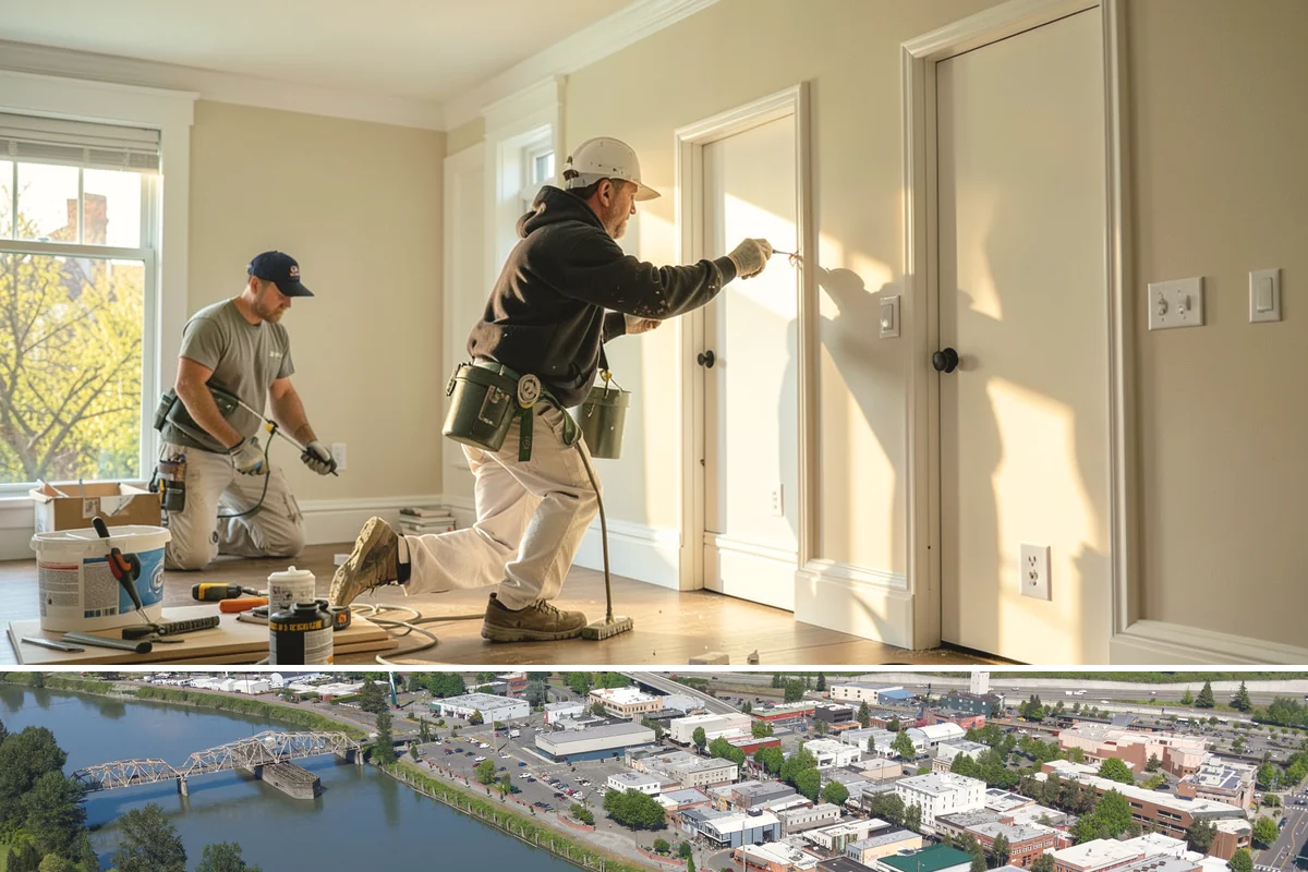 Custom Bookshelf Construction in Mount Vernon, Skagit County, WA - Custom shelving is indoor work suited to any time of year.