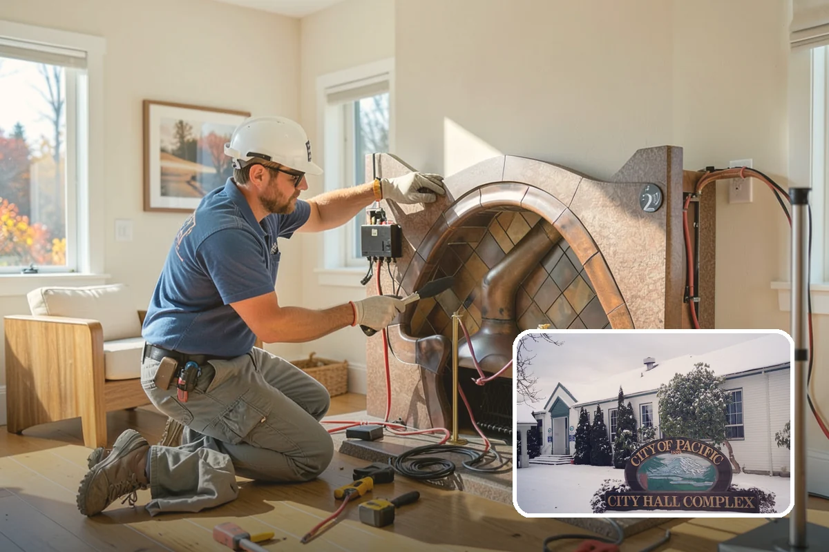 Custom Bookshelf Construction in Pacific, King County, WA - Perfectly sized to your wall and ceiling