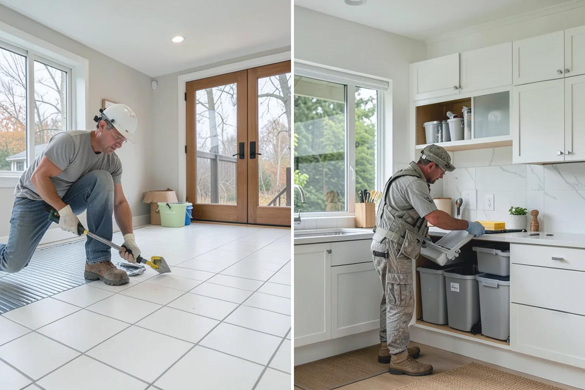 Custom Bookshelf Construction in South Prairie, Pierce County, WA - Determine dimensions, depth, and shelf spacing with you