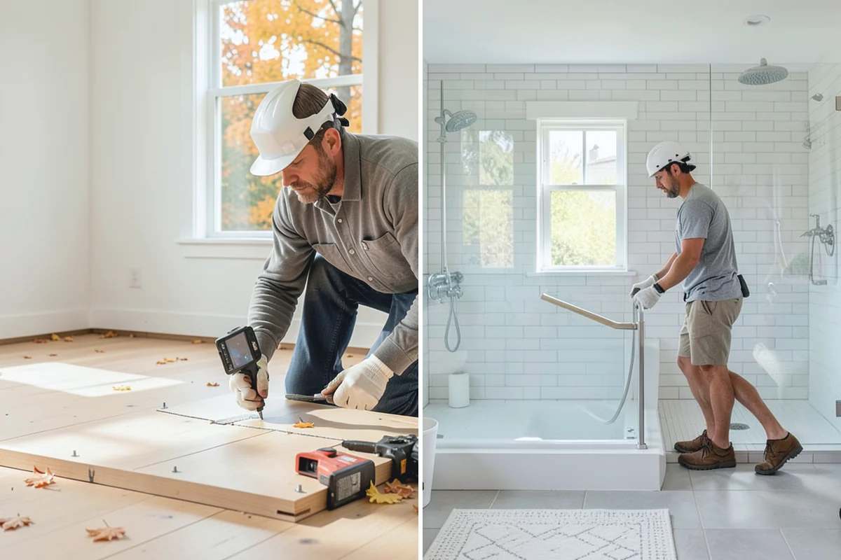 Custom Bookshelf Construction in Sumner, Pierce County, WA - Determine dimensions, depth, and shelf spacing with you