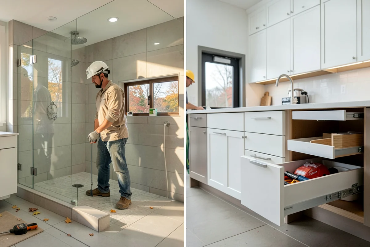 Custom Cabinetry in Clyde Hill, King County, WA - Detail storage needs and design cabinetry drawings