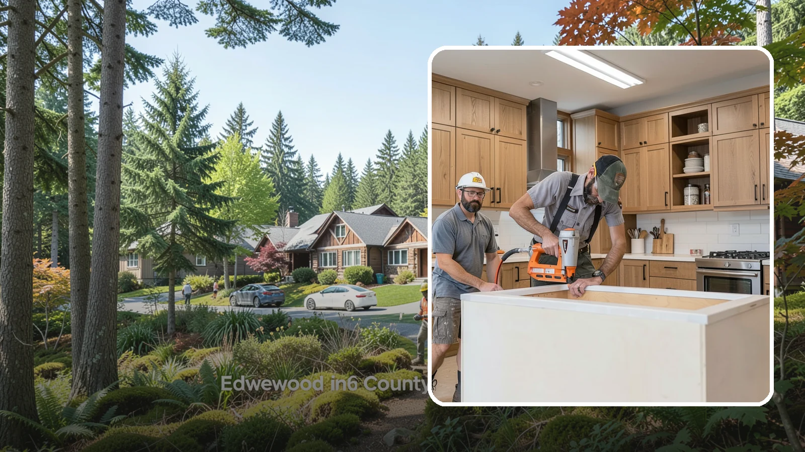 Custom Cabinetry in Edgewood, Pierce County, WA - Bespoke cabinets designed and built to your exact specifications, storage needs, and finish preferences.