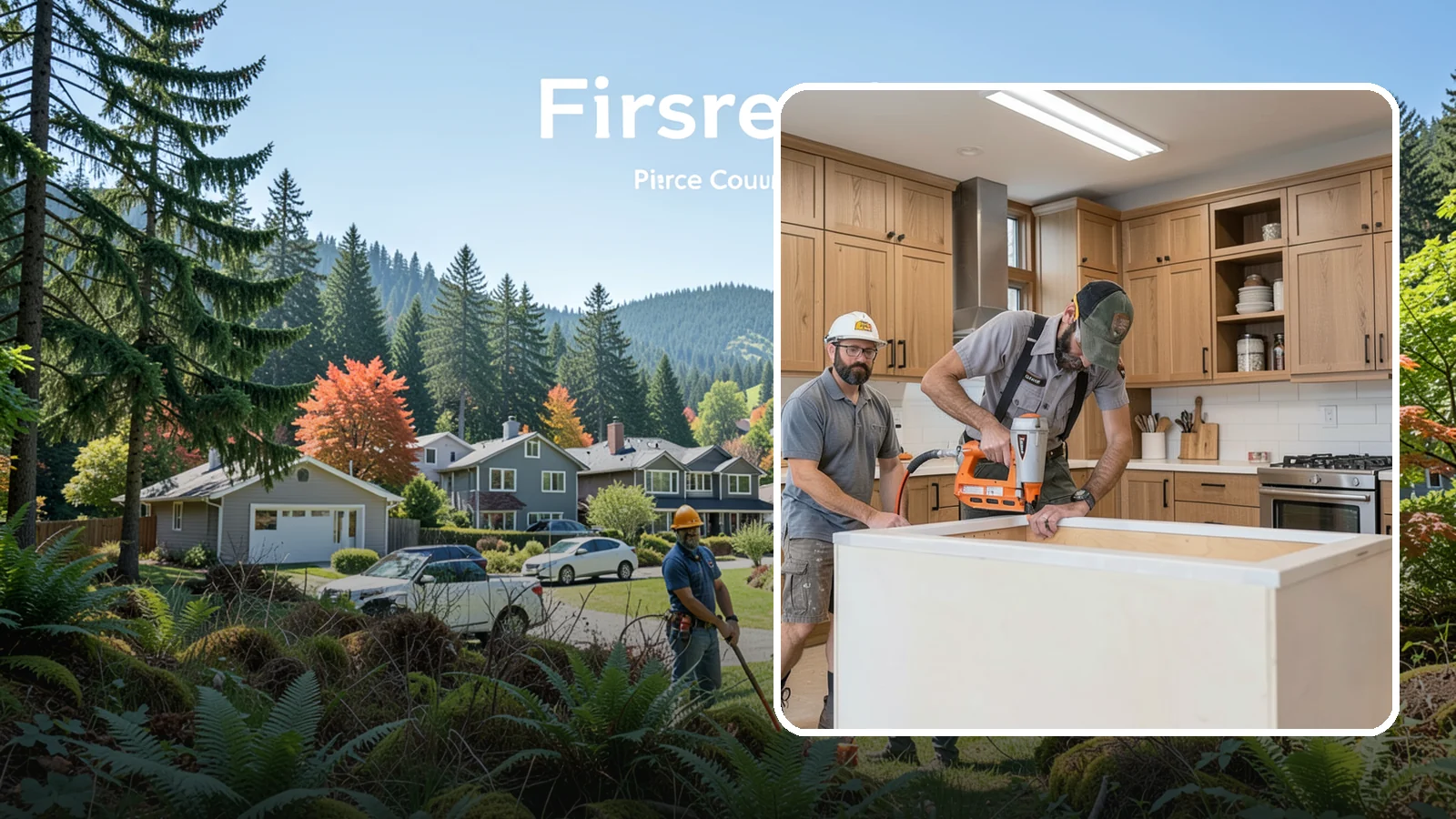 Custom Cabinetry in Fircrest, Pierce County, WA - Bespoke cabinets designed and built to your exact specifications, storage needs, and finish preferences.