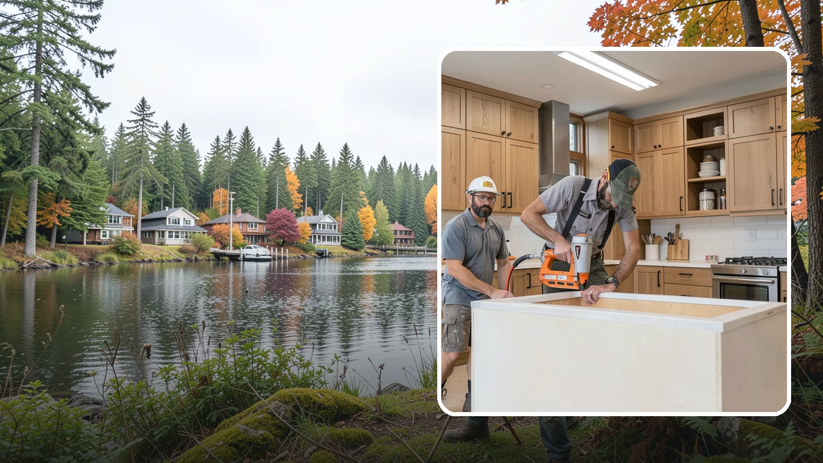 Custom Cabinetry in La Conner, Skagit County, WA - Bespoke cabinets designed and built to your exact specifications, storage needs, and finish preferences.