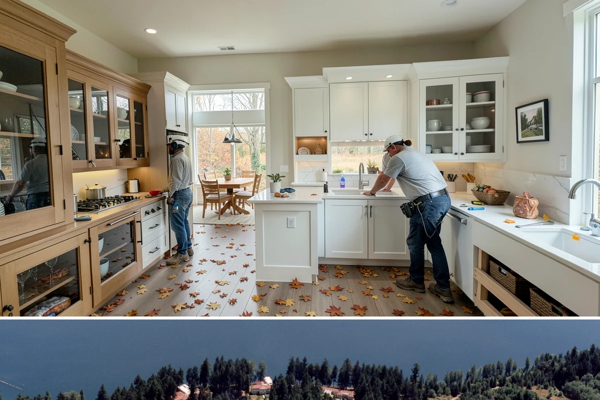 Custom Cabinetry in Lakewood, Pierce County, WA - Ordering custom cabinetry in the off-season reserves shop time so pieces are ready for a spring or summer installation.