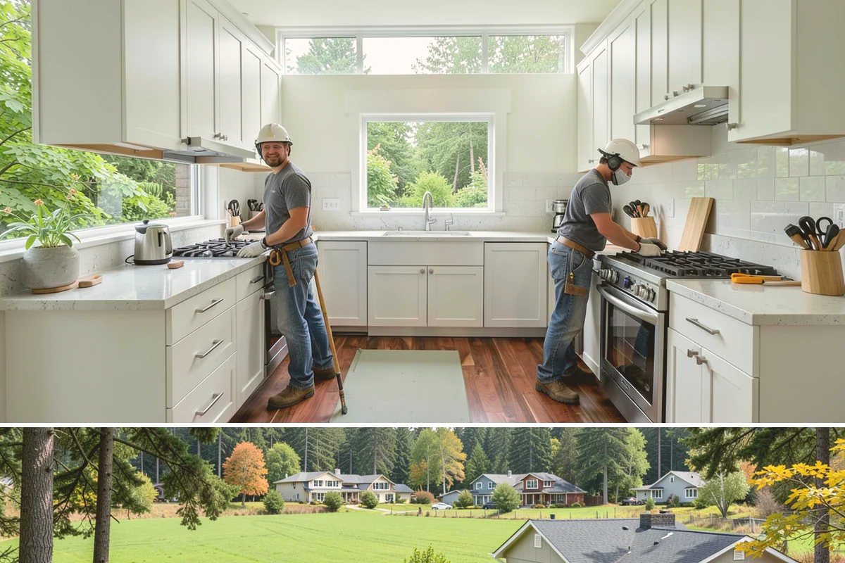 Custom Cabinetry in Lyman, Skagit County, WA - Ordering custom cabinetry in the off-season reserves shop time so pieces are ready for a spring or summer installation.