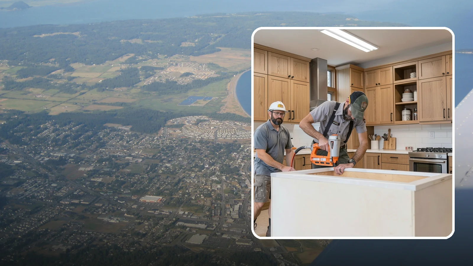 Custom Cabinetry in Oak Harbor, Island County, WA - Bespoke cabinets designed and built to your exact specifications, storage needs, and finish preferences.
