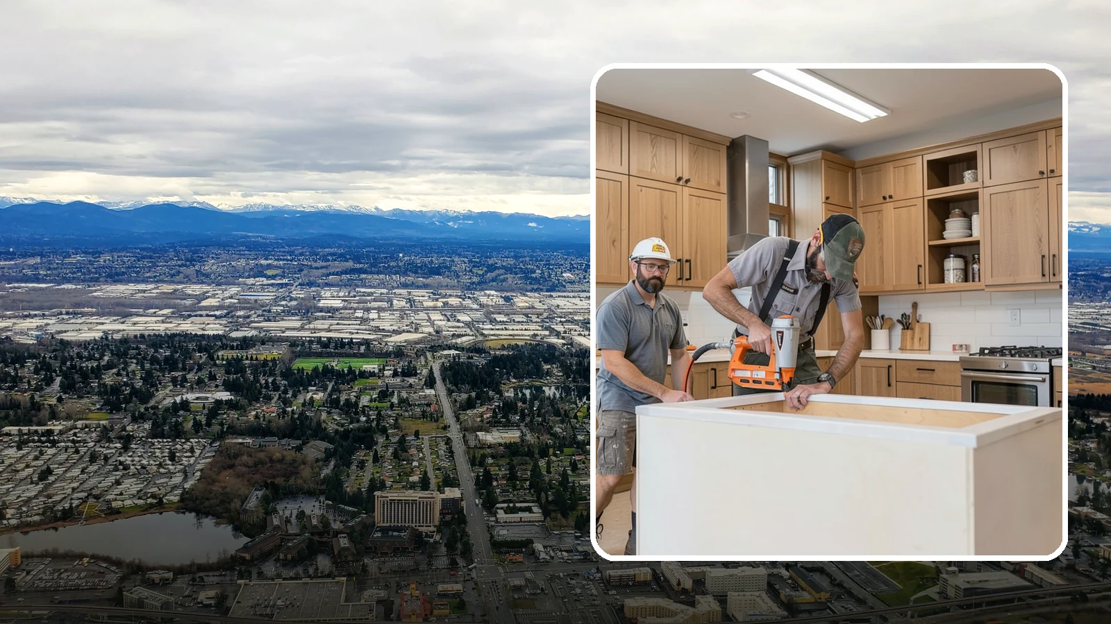 Custom Cabinetry in SeaTac, King County, WA - Bespoke cabinets designed and built to your exact specifications, storage needs, and finish preferences.